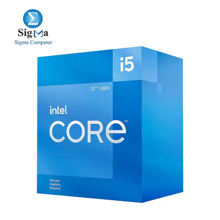 CPU-Intel-Core i5-12400F 6 Core 12 Threads 2.5 GHz  4.4 GHz Turbo  Socket LGA 1700 Processor