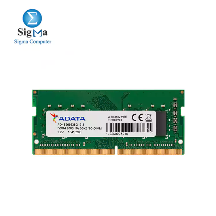 ADATA 8GB DDR4 2666 MHz UDIMM Memory Module for NoteBook