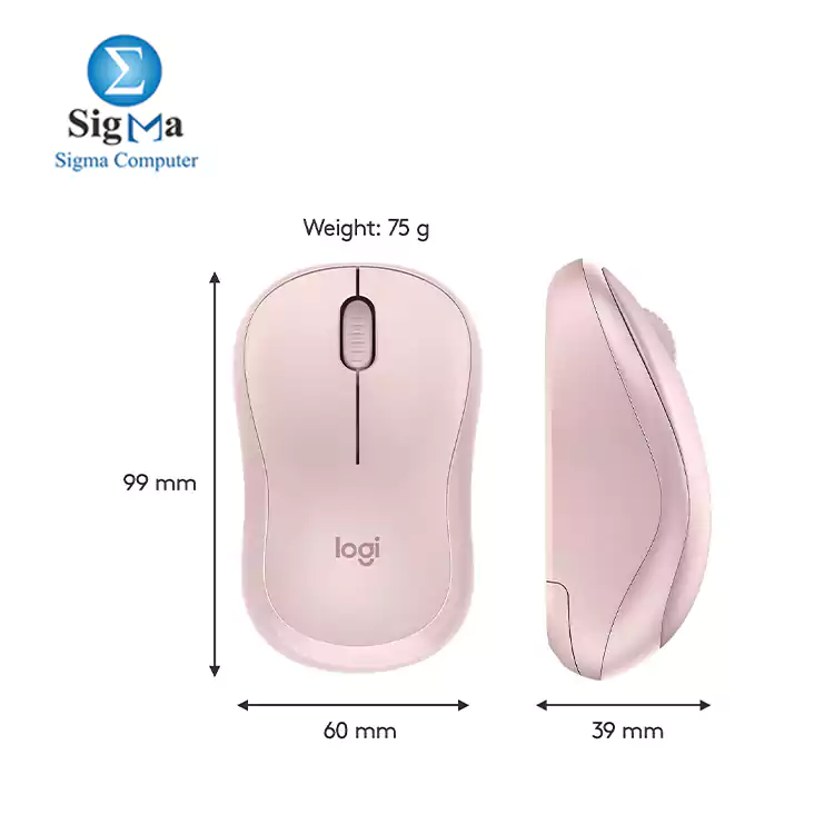 LOGITECH M220 SILENT WIRELESS MOUSE-ROSE - 910-006129