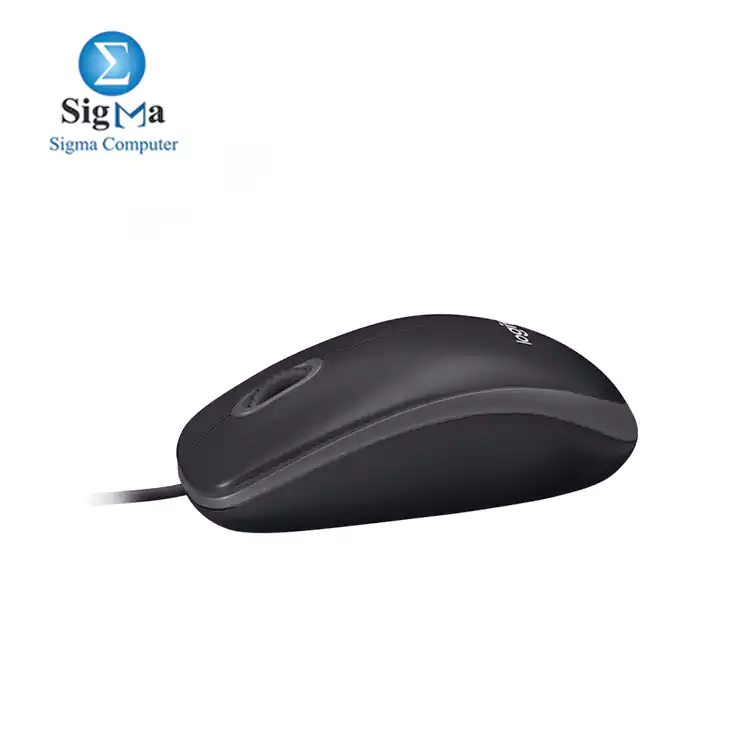 LOGITECH B100 OPTICAL USB MOUSE - BLACK - 910-003357