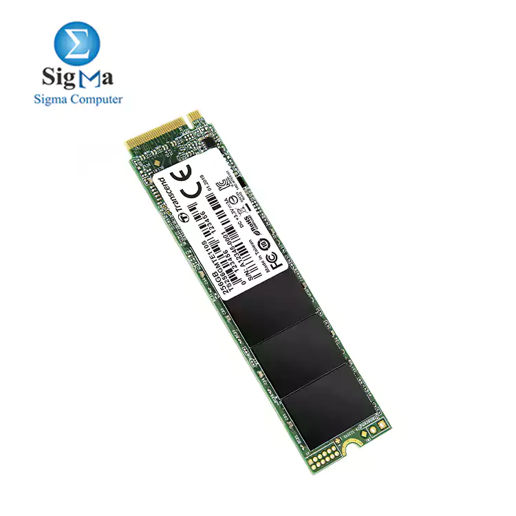 Transcend 256GB Nvme PCIe Gen3 X4 M.2 SSD Solid State Drive