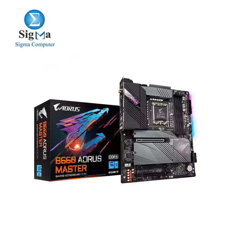 GIGABAYT Intel® B660 AORUS MASTER (rev. 1.x) Motherboard