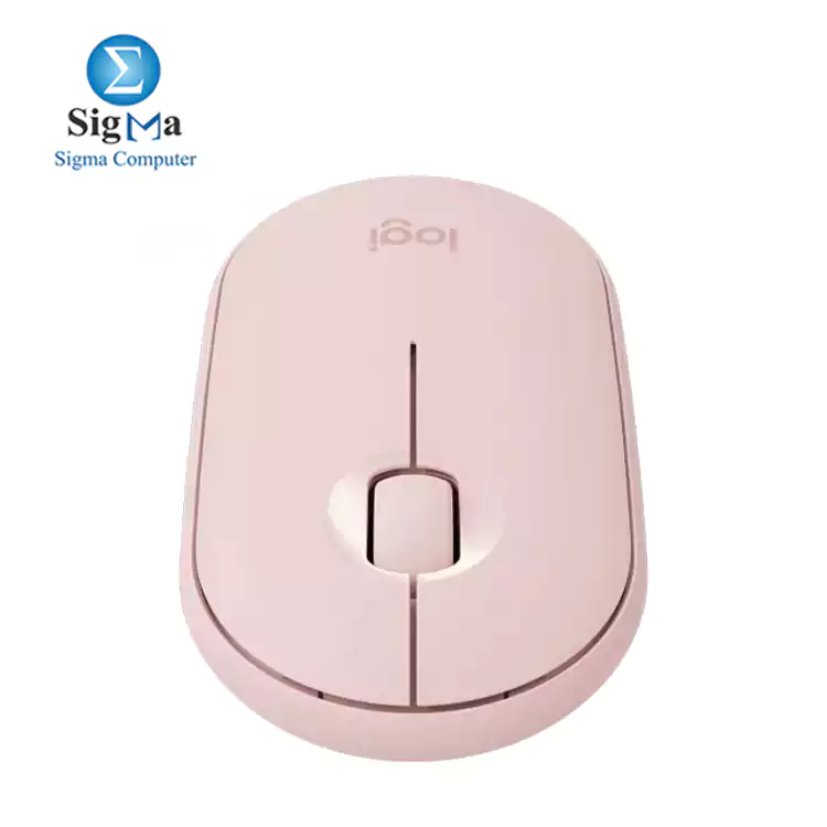 LOGITECH M350 PEBBLE WIRELESS MOUSE - ROSE - 910-005717