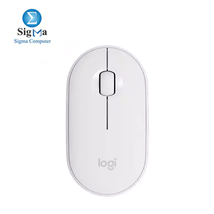 LOGITECH M350 PEBBLE WIRELESS MOUSE - OFF WHITE