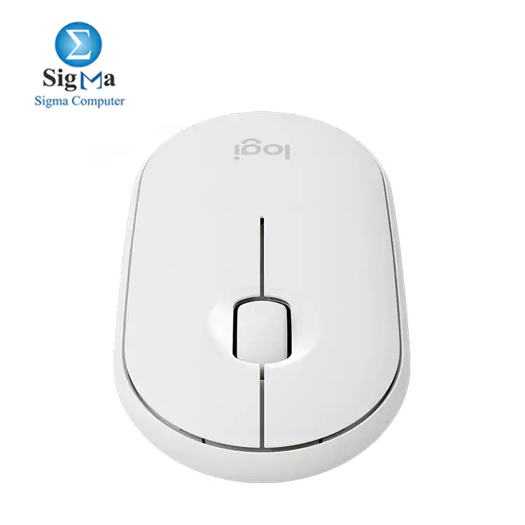 LOGITECH M350 PEBBLE WIRELESS MOUSE - OFF WHITE