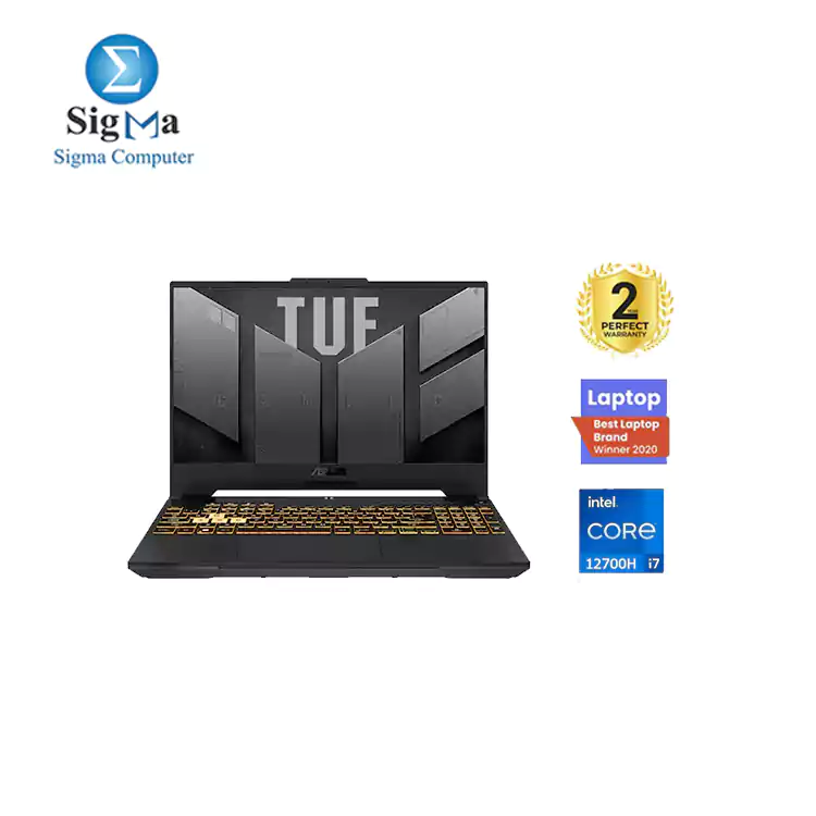 ASUS TUF Gaming F15, FX507ZC-HN003W , Intel Core i7-12700H, 16GB DDR5, 512GB SSD ,NVIDIA GeForce RTX 3050,1920x1080 FHD 144Hz display win11, 