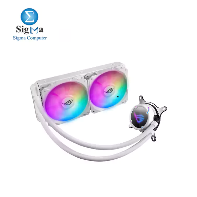 Asus ROG Strix LC240 RGB 240mm Liquid  Cooler - WHITE