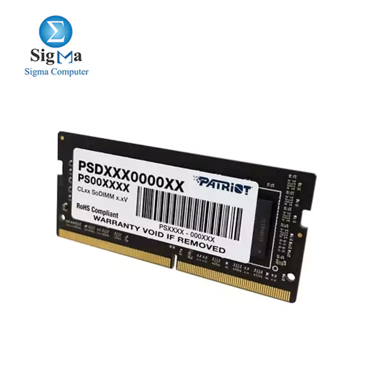 Patriot RAM DDR4 8GB(1 x 8GB) 3200MHz - notebook