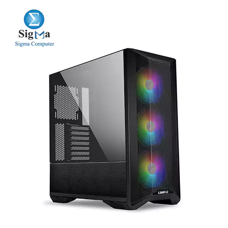 LIAN LI LANCOOL II MESH RGB BLACK Tempered Glass ATX Case - 3 RGB FAN