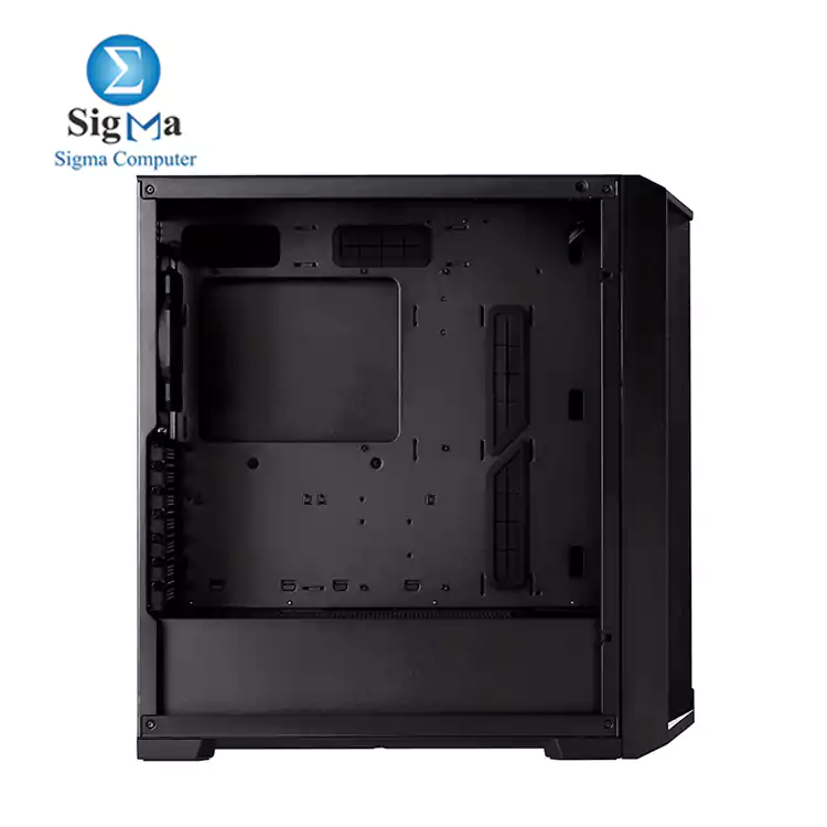 LIAN LI LANCOOL 215 X Black Steel   Tempered Glass ATX Mid Tower 2 x 200MM ARGB 1 X 120MM  Computer Case 