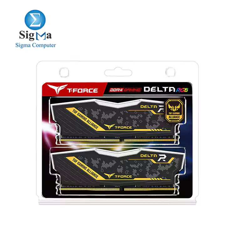 Team DELTA TUF Gaming 32GB (2x16GB) 3200MHz Alliance RGB DDR4 DESKTOP MEMORY