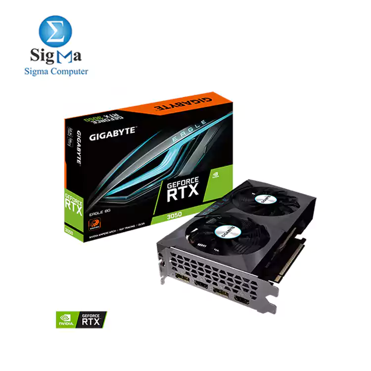 GIGABYTE GeForce RTX    3050 EAGLE 8G 