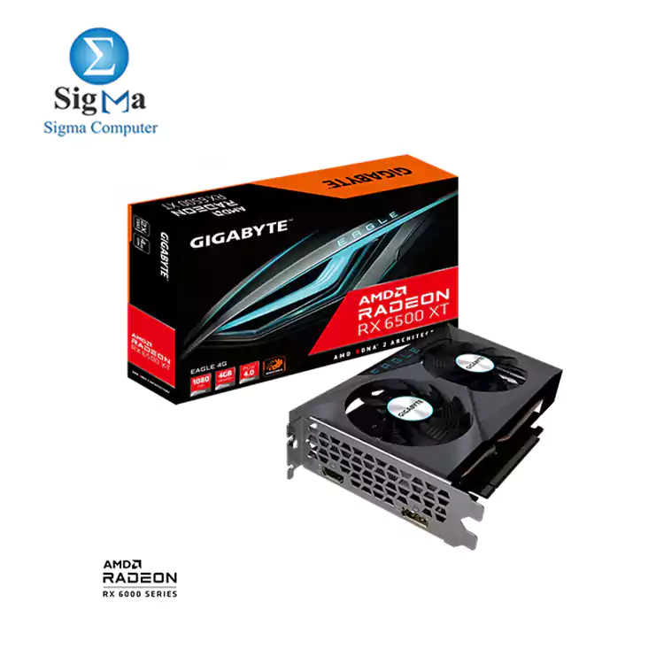 GIGABYTE Radeon    RX 6500 XT EAGLE 4G