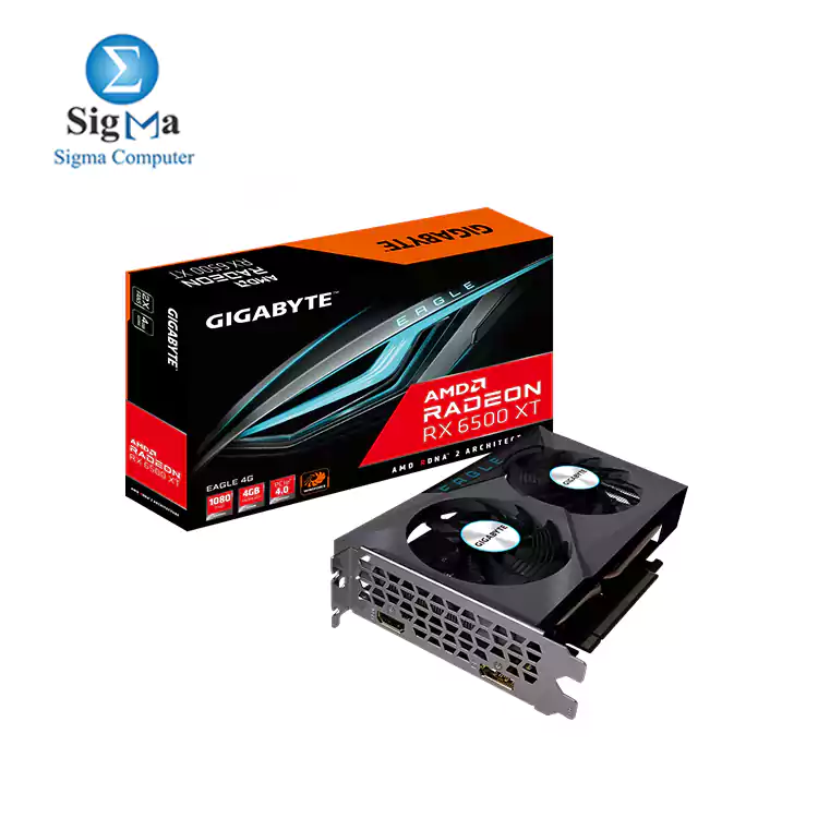 GIGABYTE Radeon    RX 6500 XT EAGLE 4G