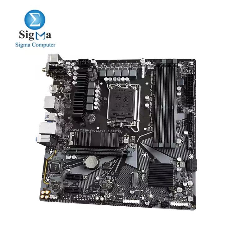  Intel   B660 Motherboard with 6 2 1 Phases Hybrid Digital VRM with MOS Heatsink     2 x PCIe 4.0 M.2 with Thermal Guard  2.5GbE LAN  WIFI 6 802.11ax      Rear USB 3.2 Gen 2 Type-C    RGB FUSION 2.0  Q-Flash Plus         