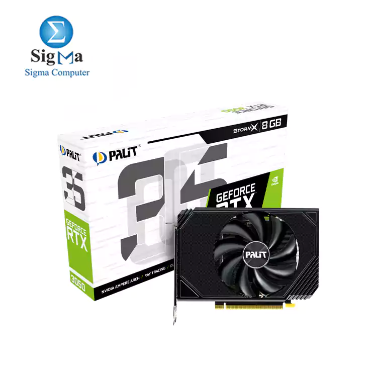 PALIT GeForce RTX 3050 StormX 8GB GDDR6 Graphics Card PALIT GeForce RTX 3050 StormX 8GB GDDR6 Graphics Card