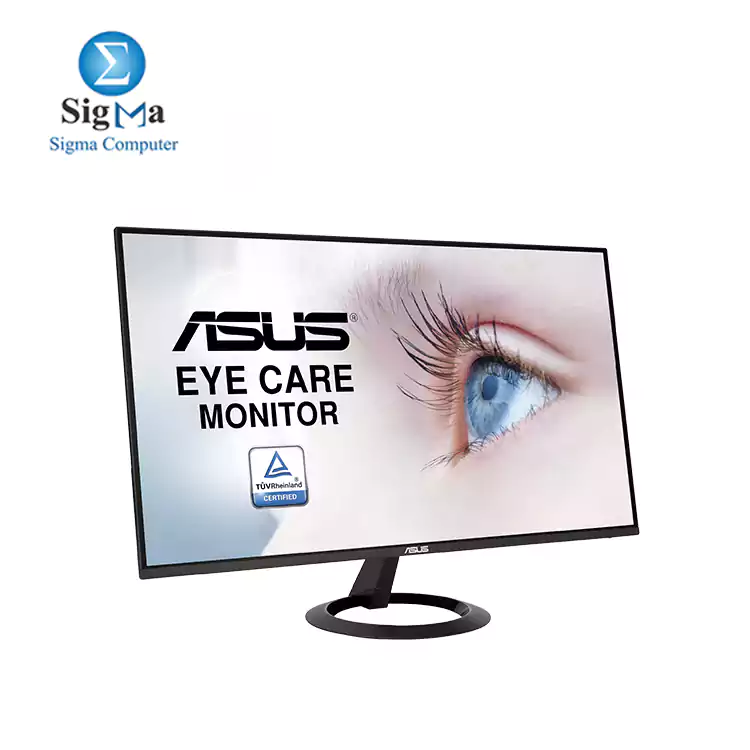 ASUS VZ24EHE Eye Care Monitor – 23.8 inch Full HD (1920 x 1080), IPS, 75Hz, Adaptive-Sync/FreeSync™, HDMI, Low blue light, Flicker free, Ultra-slim