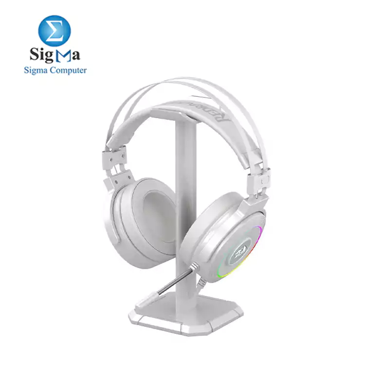 Redragon Lamia 2 H320 RGB Gaming Headset With Stand  – White