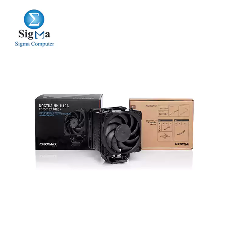 NOCTUA COOLING AIR NH U12A CHROMAX BLACK