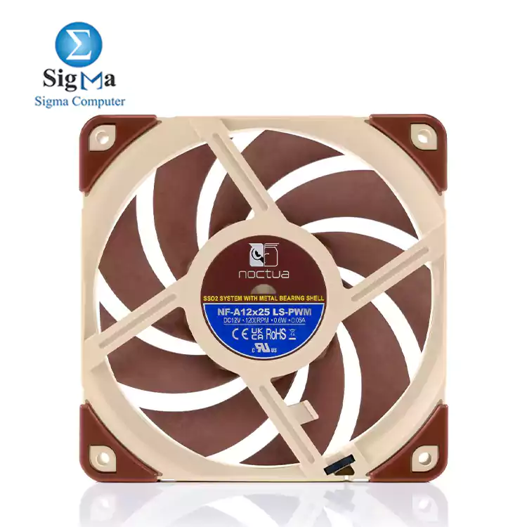 NOCTUA FAN NF A12x25 LS-PWM 120MM PREMIUM 