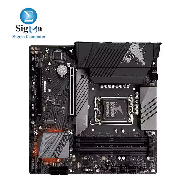 GIGABYTE Intel   B660 AORUS Motherboard with 12  1 1 Twin Hybrid Phases Digital VRM Design  Fully Covered Thermal Design   2 x PCIe 4.0 M.2 with Thermal Guard  Intel   2.5GbE LAN  Rear USB 3.2 Gen 2x2 Type-C    RGB FUSION 2.0  Q-Flash Plus