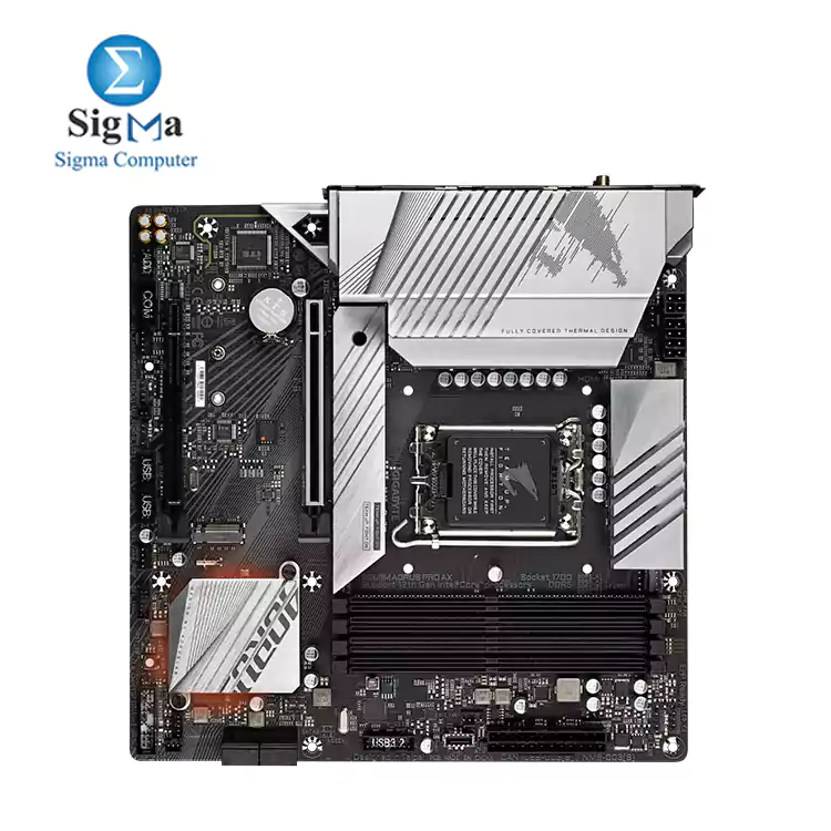 GIGABYTE Intel   B660 AORUS Motherboard with 12  1 1 Twin Hybrid Phases Digital VRM Design   DDR5 MEMORY Design  Fully Covered Thermal Design   2 x PCIe 4.0 M.2 with Thermal Guard  Intel   2.5GbE LAN  WIFI 6 802.11ax  Rear USB 3.2 Gen 2x2 Typ