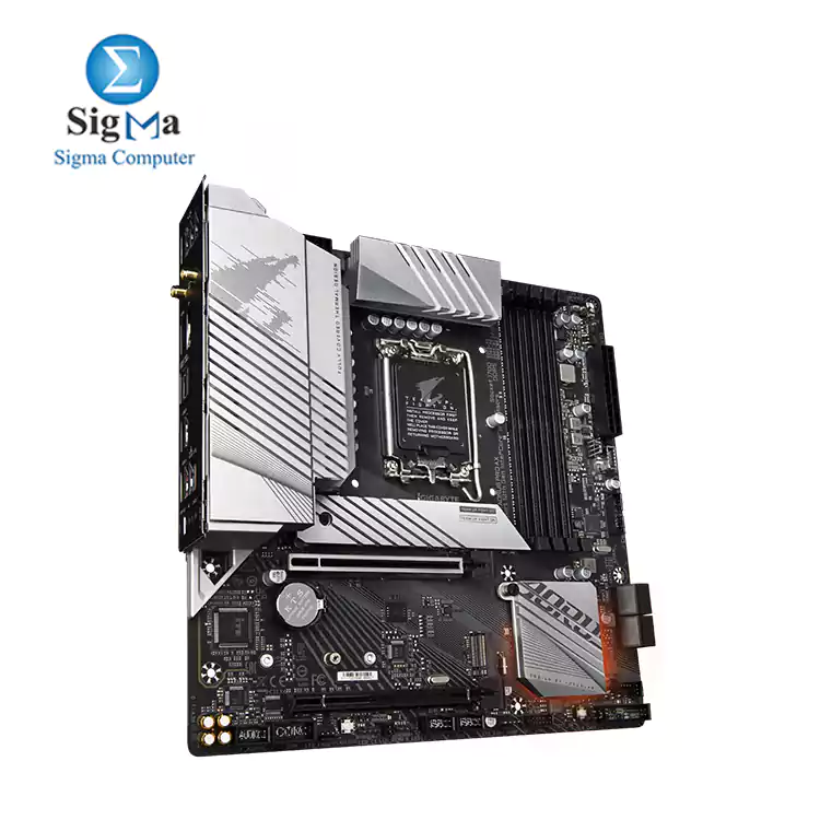 GIGABYTE Intel® B660 AORUS Motherboard with 12*+1+1 Twin Hybrid Phases Digital VRM Design , DDR5 MEMORY Design, Fully Covered Thermal Design , 2 x PCIe 4.0 M.2 with Thermal Guard, Intel® 2.5GbE LAN, WIFI 6 802.11ax, Rear USB 3.2 Gen 2x2 Typ