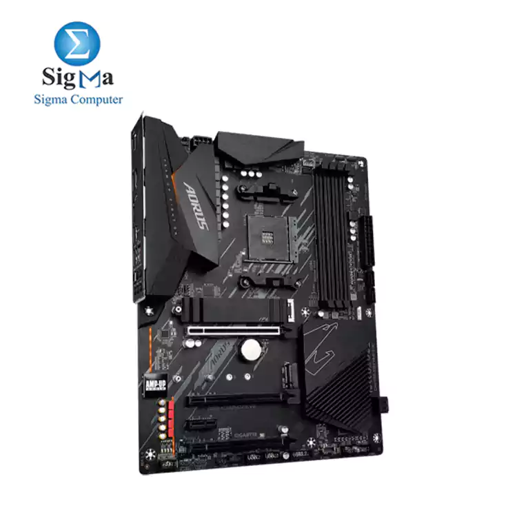 GIGABYTE AMD B550 AORUS Motherboard with Twin 12+2 Phases Digital VRM, Enlarged Surface Heatsinks, PCIe 4.0 x16 Slot, Dual PCIe 4.0/3.0 x4 M.2 with One Thermal Guard, 2.5GbE LAN, RGB FUSION 2.0, Q-Flash Plus