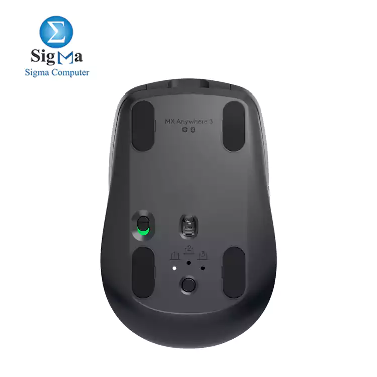 Logitech MX Anywhere 3 Compact Performance Mouse Wireless Comfort Fast Scrolling Graphite - 910-005988