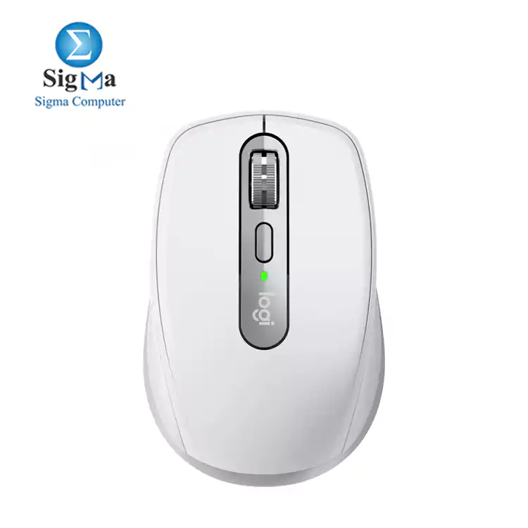 Logitech MX Anywhere 3 Compact Performance Mouse Wireless Comfort Fast Scrolling Pale Grey - 910-005989