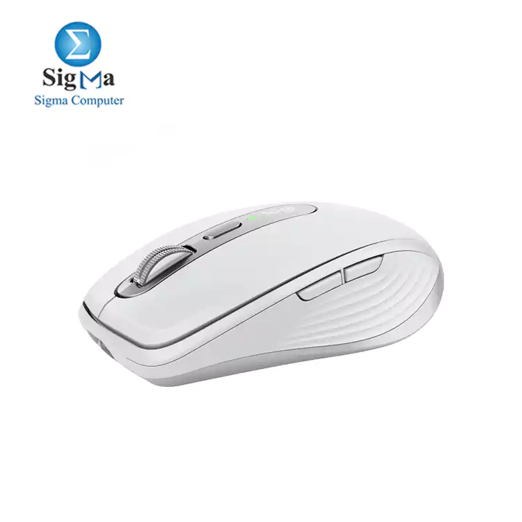 Logitech MX Anywhere 3 Compact Performance Mouse Wireless Comfort Fast Scrolling Pale Grey - 910-005989