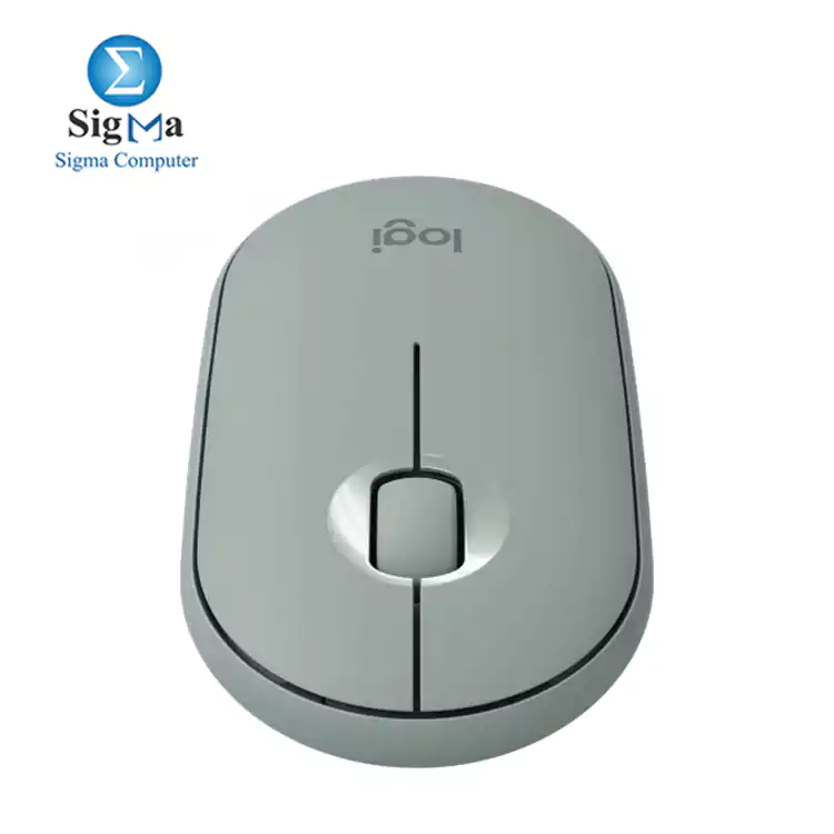 LOGITECH M350 PEBBLE WIRELESS MOUSE - Eucalyptus - 910-005720