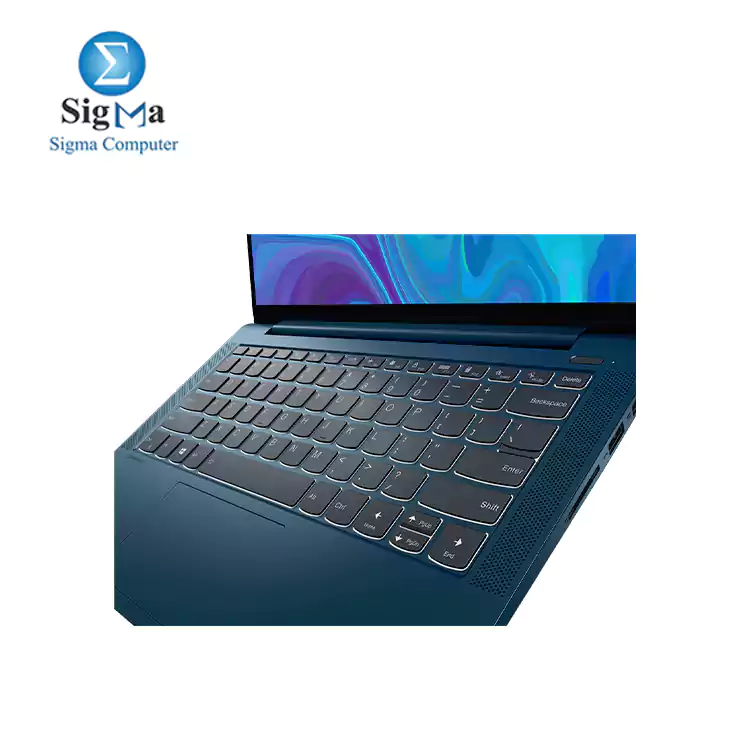 NOTEBOOK-LENOVO-CI5-IdeaPad 5-(82fe00lqad) I5-1135G7 (4C/8T)-RAM 8G (1*8) SO (MAX 8)-SSD 256 Gen3-Iris Xe-14-FHD-TN-(44.5Wh)-(65W)-Fingerprint-Non backlit-Arabic-W10