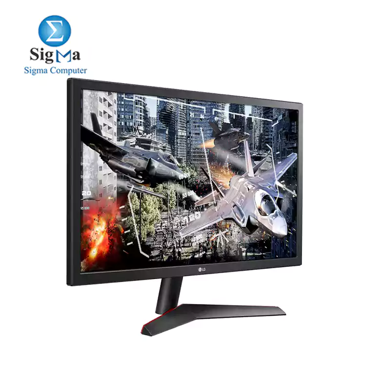 MONITOR LG 24” ULTRAGEAR 24GL600F-B/ DP / 2 X HDMI / AUDIO / PANEL TN / FHD  (1920X1080) / 1 Ms 144 Hz