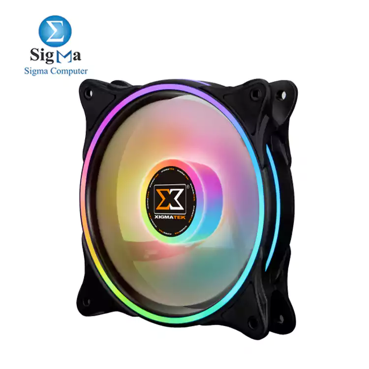 Xigmatek Galaxy II Pro ARGB Fan Series (3x AT120 ARGB Fans + Control Box + Remote Controller)