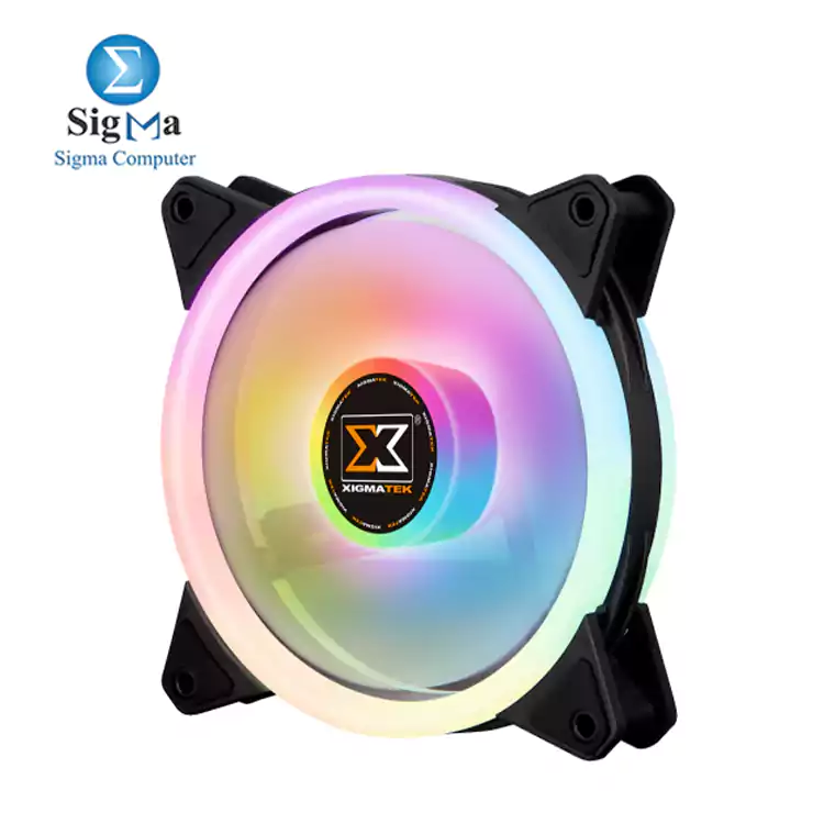 Xigmatek Galaxy II Pro ARGB Fan Series (3x AT120 ARGB Fans + Control Box + Remote Controller)