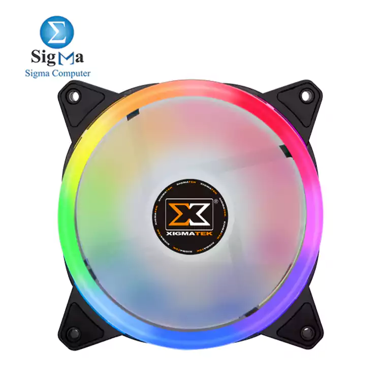 Xigmatek Galaxy II Pro ARGB Fan Series (3x AT120 ARGB Fans + Control Box + Remote Controller)