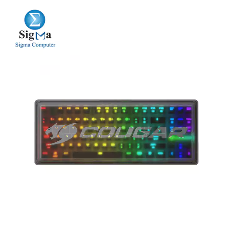 COUGAR PURI TKL RGB Gaming Keyboard with Magnetic Protective Cover (RED MX Switch)