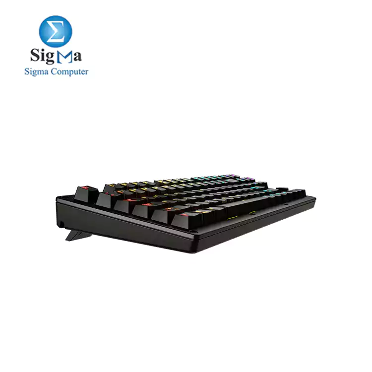 COUGAR PURI TKL RGB Gaming Keyboard with Magnetic Protective Cover  RED MX Switch 