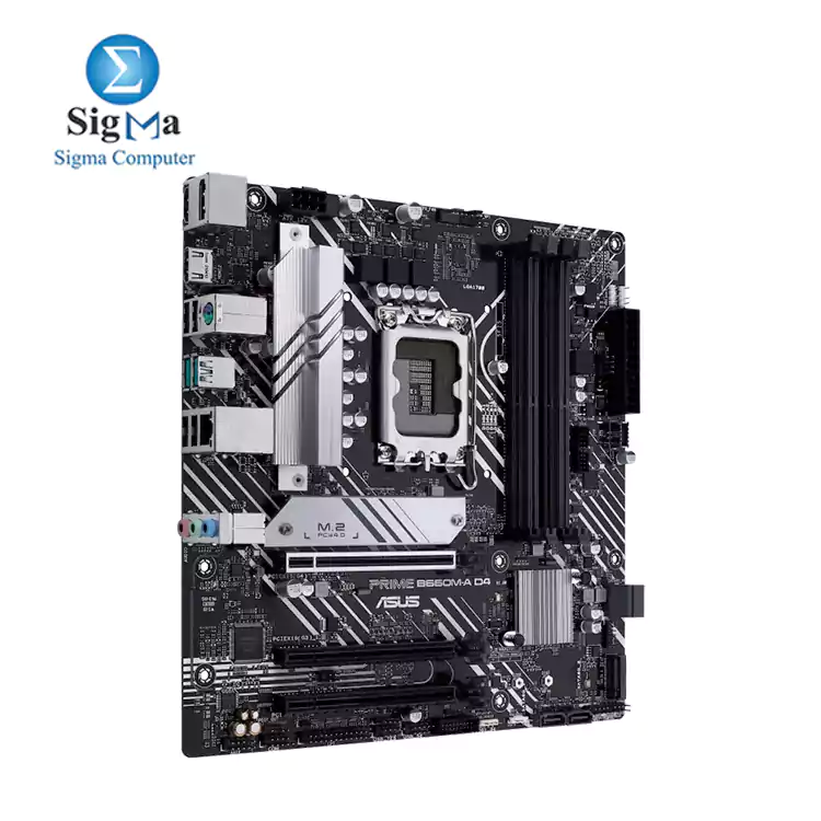 Intel® LGA 1700 socket: Ready for 12th Gen Intel® processors Ultrafast connectivity : PCIe 4.0, Intel® 1 Gb Ethernet ,rear USB 3.2 Gen 2 Type-A and front USB 3.2 Gen 1 Type-A and Type-C® ASUS OptiMem II: Careful routing of traces and vias, 