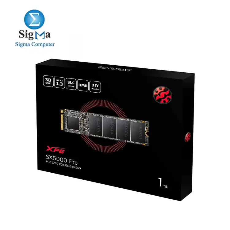 XPG SX6000 Pro 256GB PCIe 3D NAND PCIe Gen3x4 M.2 2280 NVMe | 915 EGP