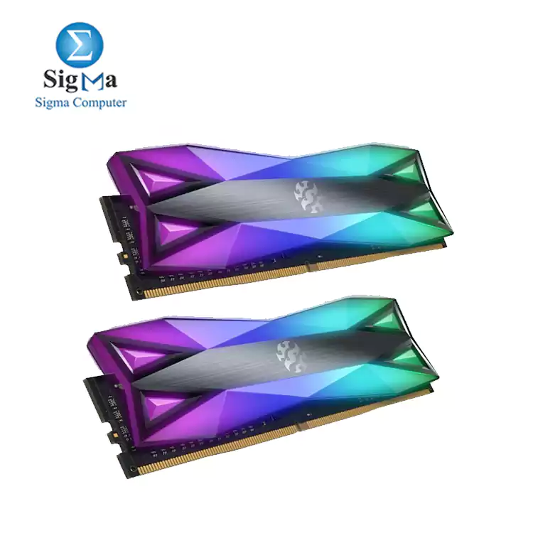  XPG SPECTRIX  D60G 16G  2x8  DDR4  3600Mhz CL18  RGB Desktop Memory RAM Kit