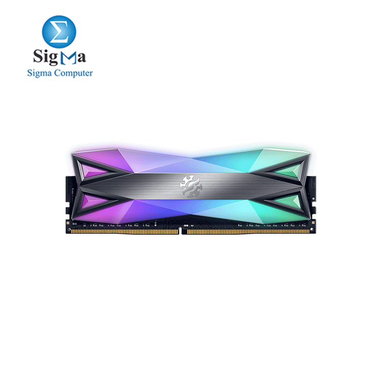  XPG SPECTRIX  D60G 16G (2x8) DDR4  3200Mhz RGB  CL16 Desktop Memory RAM Kit