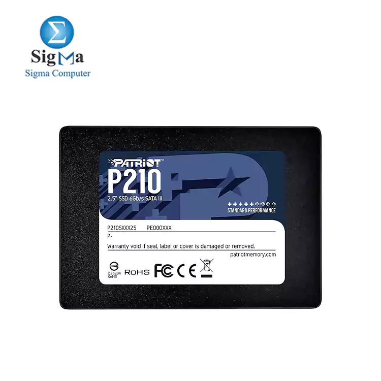 Patriot P210 SSD 512GB SATA 3 Internal Solid State Drive 2.5