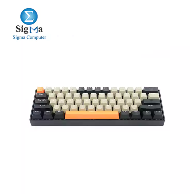 Redragon K606 Lakshmi Gaming Keyboard ORANGE GREY BLACK [Brown Switches]	