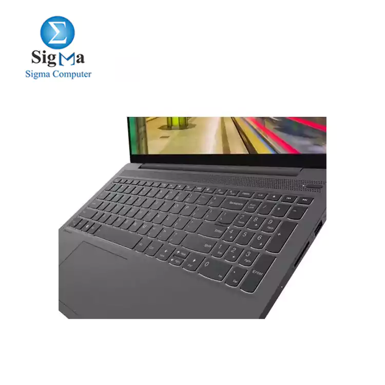 NOTEBOOK-LENOVO-CI7-IdeaPad 5- 82FG00T8AD -I7-1165G7  4C 8T -RAM 8G  1 8  SO  MAX 8 -SSD 512 Gen3-MX450 2G-15.6-FHD-TN- 70Wh - 65W -Fingerprint-Non backlit-Arabic