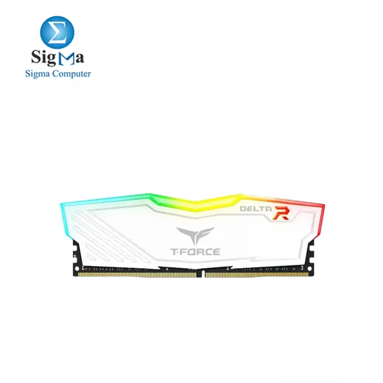 Team T-Force Delta RGB DDR4 8GB 3200MHz CL16  White 