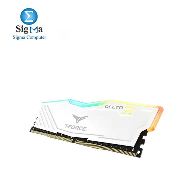 Team T-Force Delta RGB DDR4 8GB 3200MHz CL16  White 