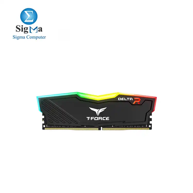 Team T-Force Delta RGB DDR4 8GB 3200MHz CL16  Black 