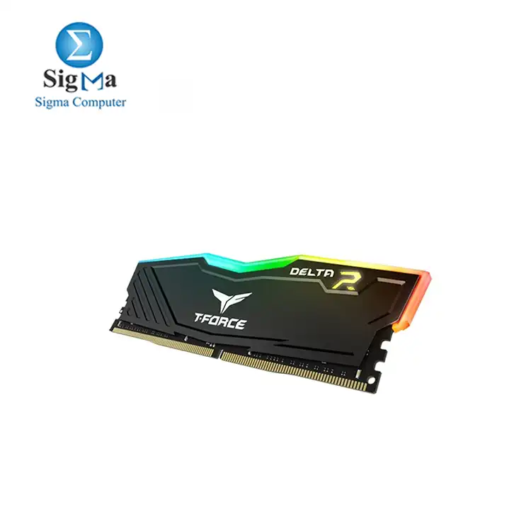 Team T-Force Delta RGB DDR4 8GB 3200MHz CL16  Black 